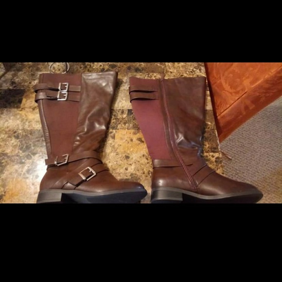 wide width riding boots
